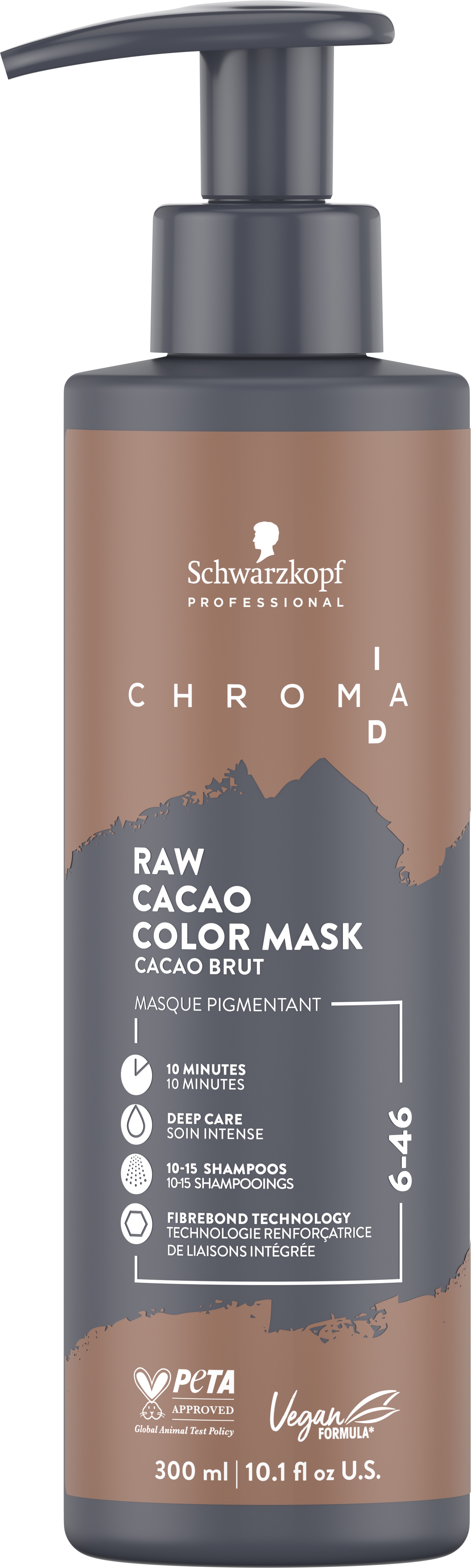 Image du produit de Chroma ID - Bonding Color Mask 6-46 Raw Cacao