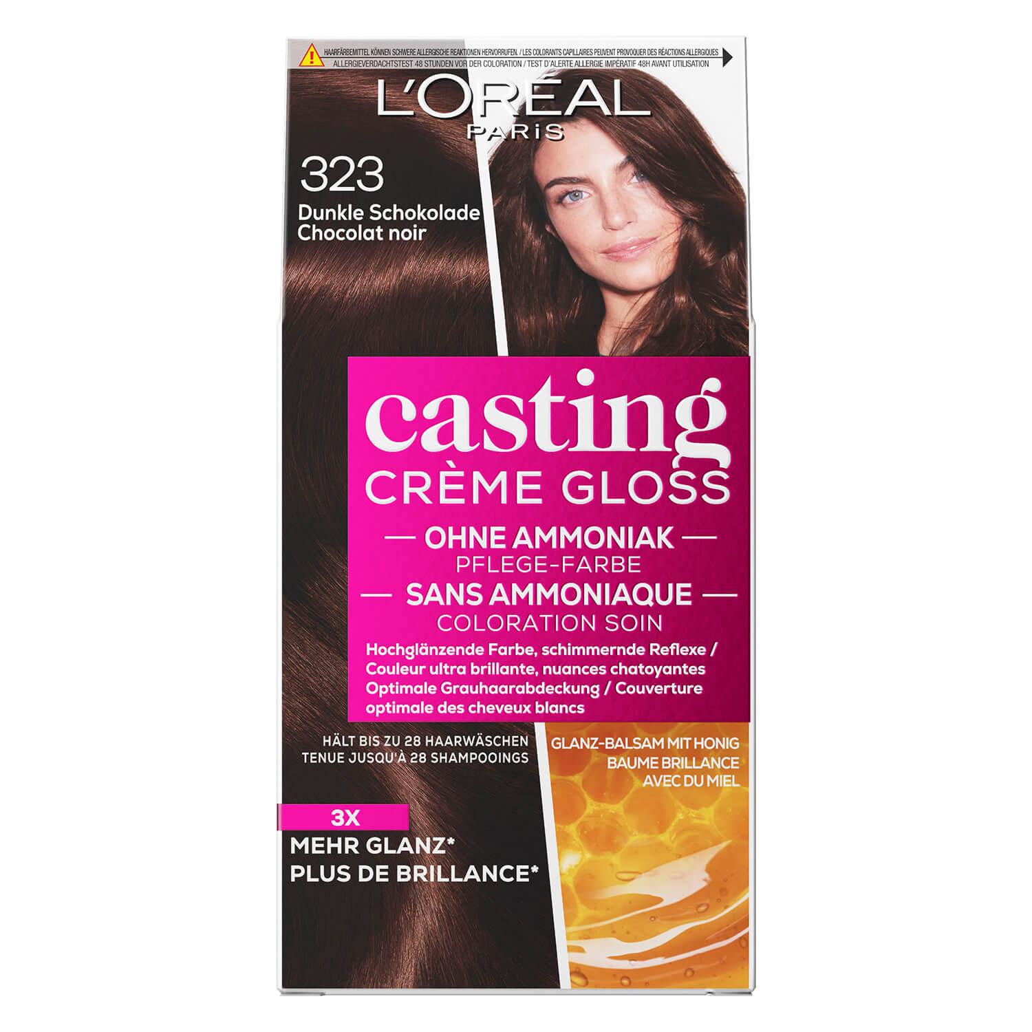 LOréal Casting - Crème Gloss 323 Chocolat Noir