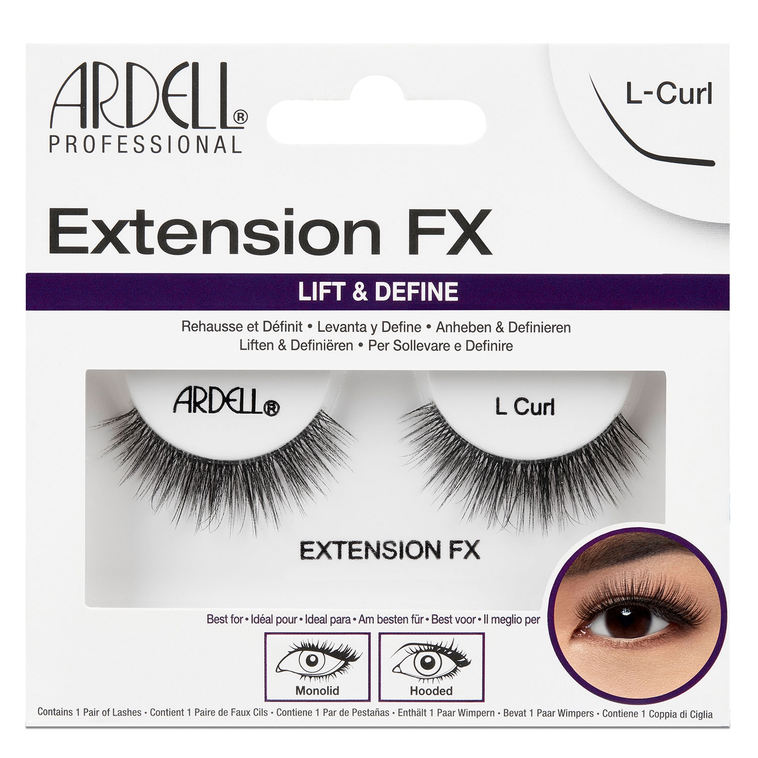 Product image from Ardell False Lashes - Extension FX L Curl