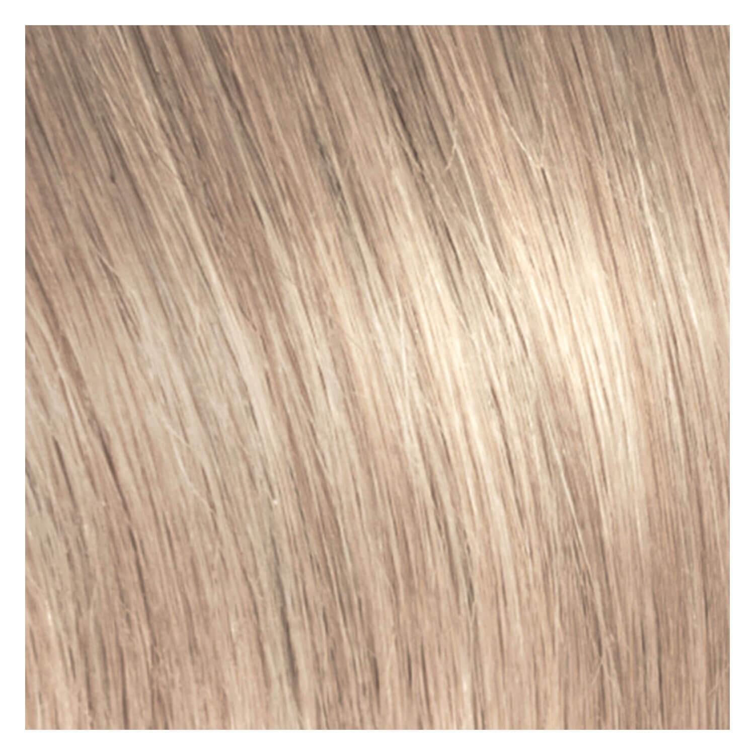 SHE Bonding-System Hair Extensions Straight - 103 Blonde Argentée 55/60cm