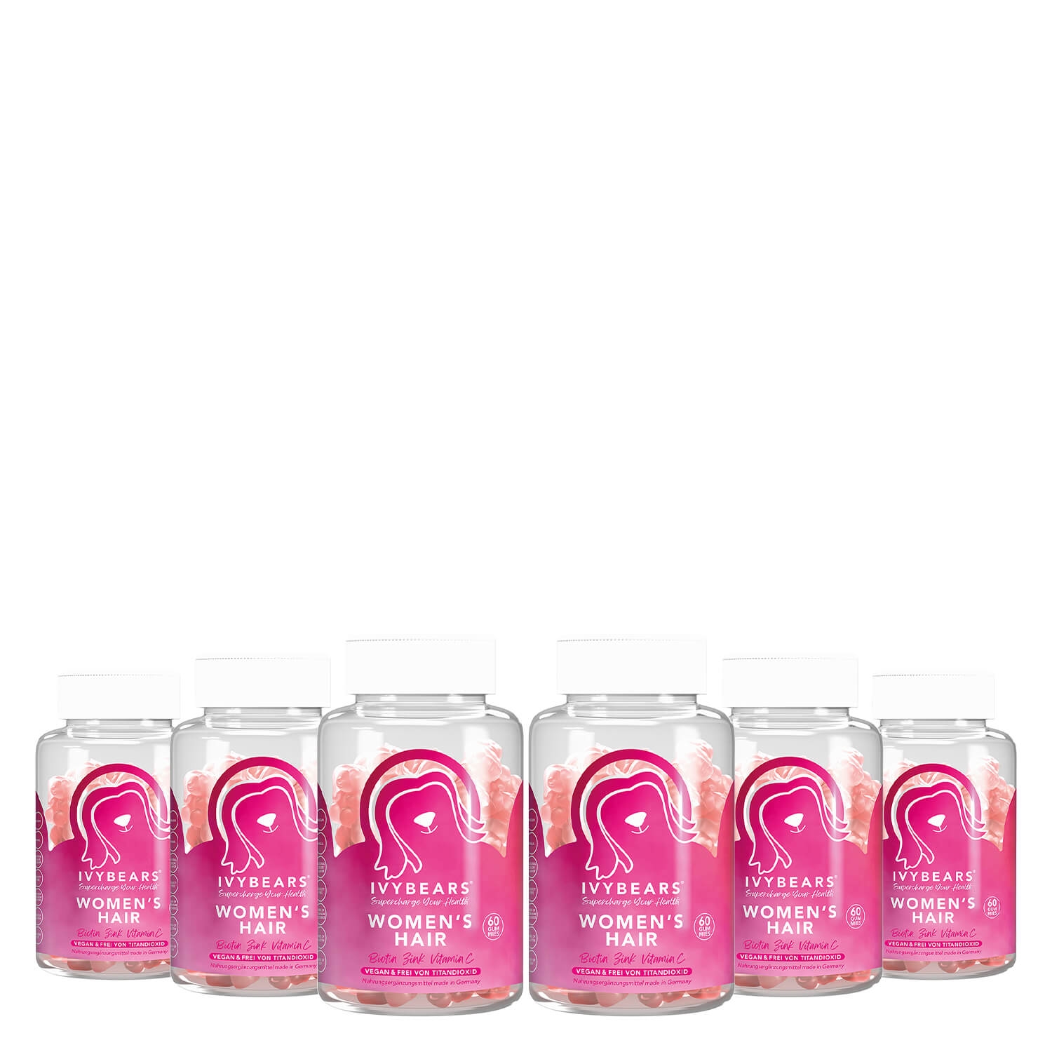 Product image from Ivybears - Women's Hair Vitamins 6 Monate