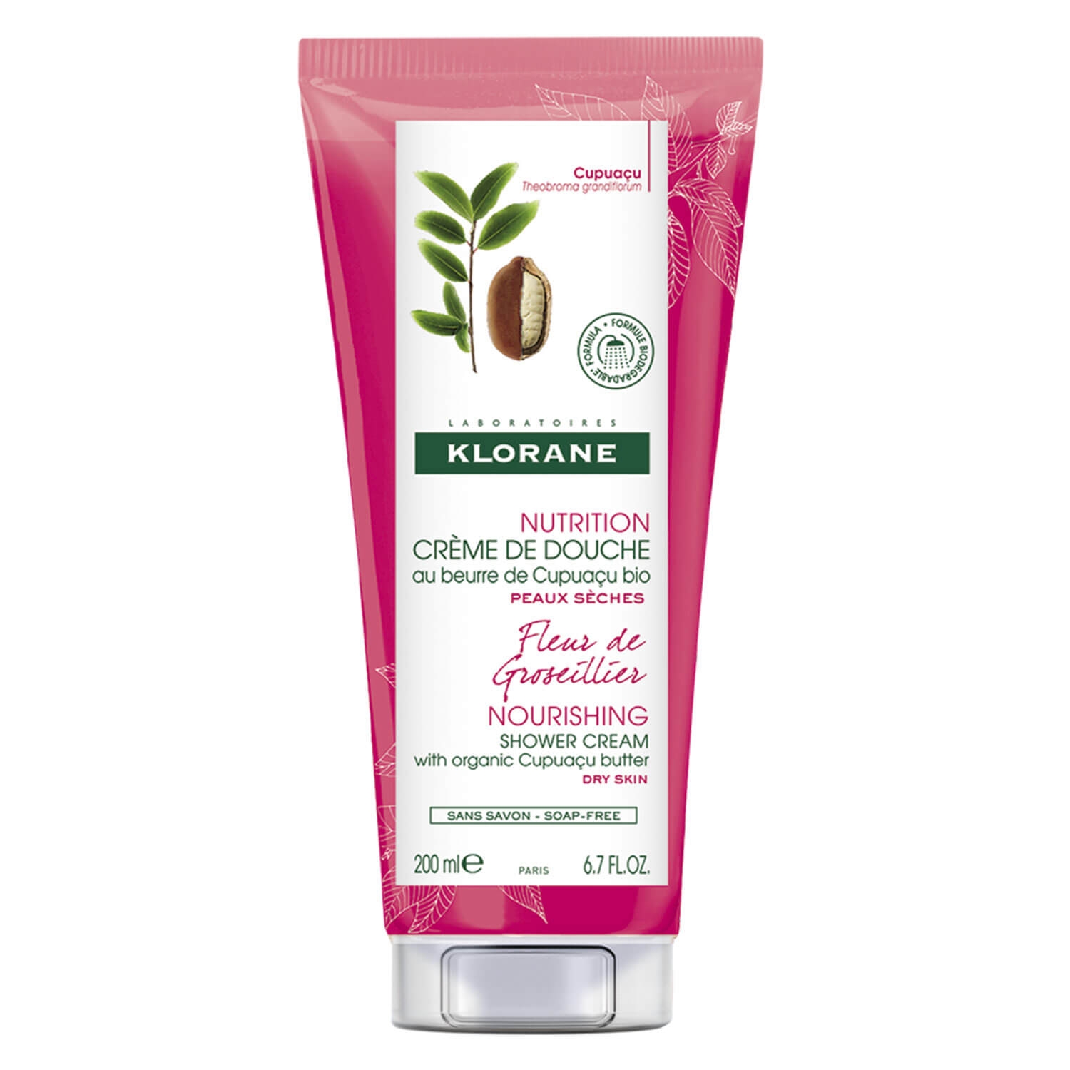 Product image from KLORANE Skincare - Duschcreme Johannisbeerblüte