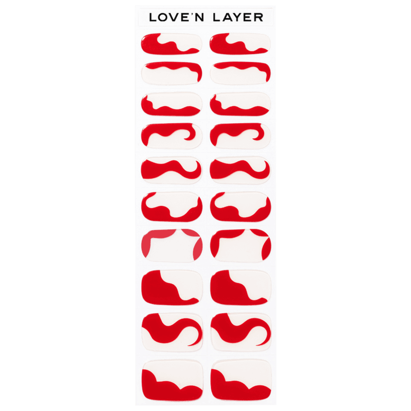 LoveNLayer - Abstraction Grape Red