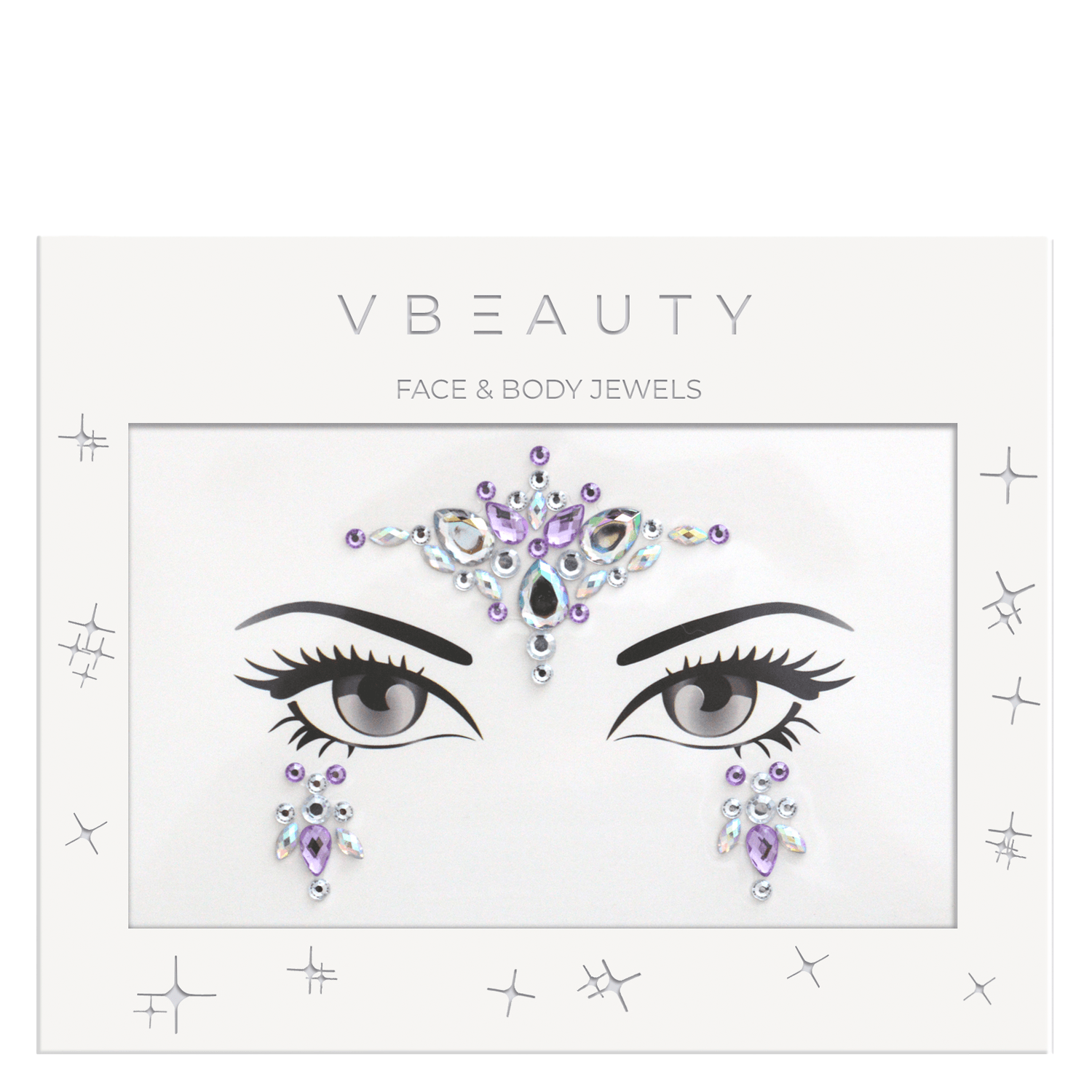 Produktbild von VBEAUTY Make Up - Face Jewel Rebel Beauty