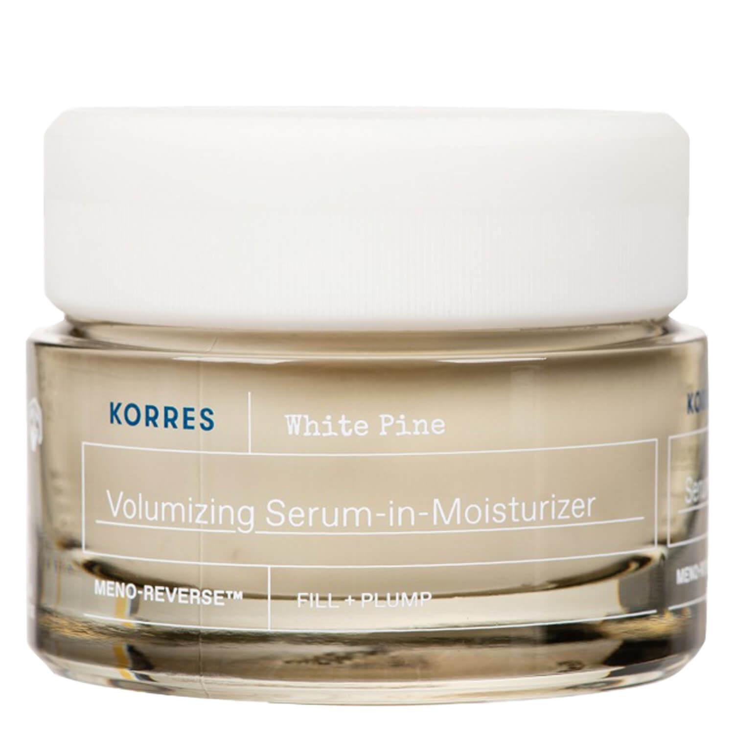 Korres Care - White Pine Meno Reverse Sérum-en-crème volumateur pour peaux mixtes normales à matures après la ménopause