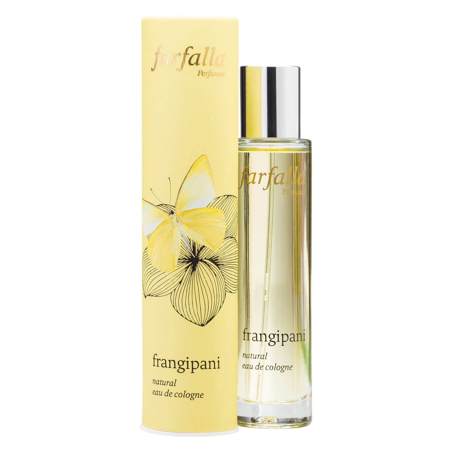 Produktbild von Farfalla Fragrance - Frangipani Natural Eau de Cologne