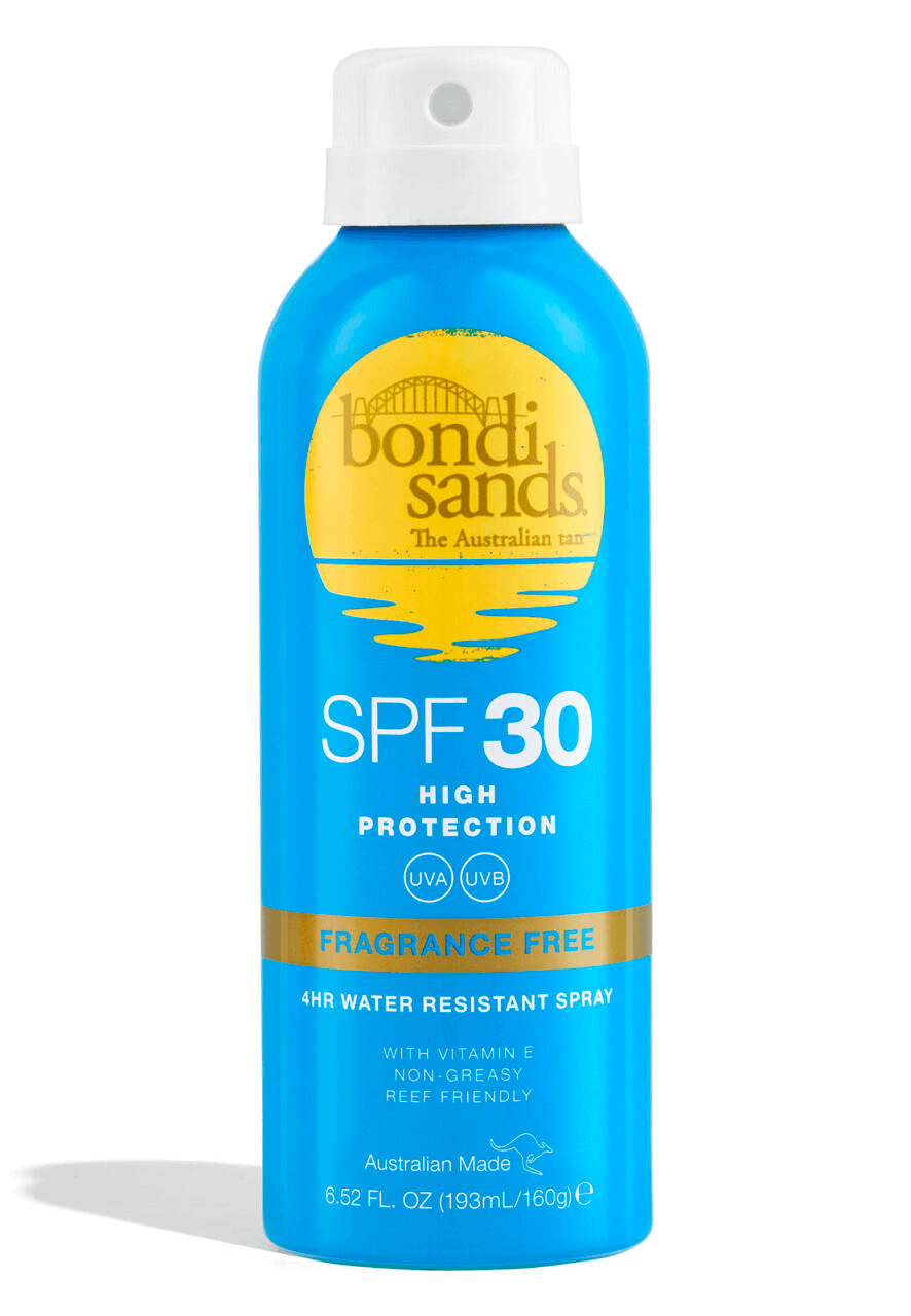 SPF 30 Fragrance Free - Bondi Sands SPF 30 Frgrance Free Aerosol Mist Spray