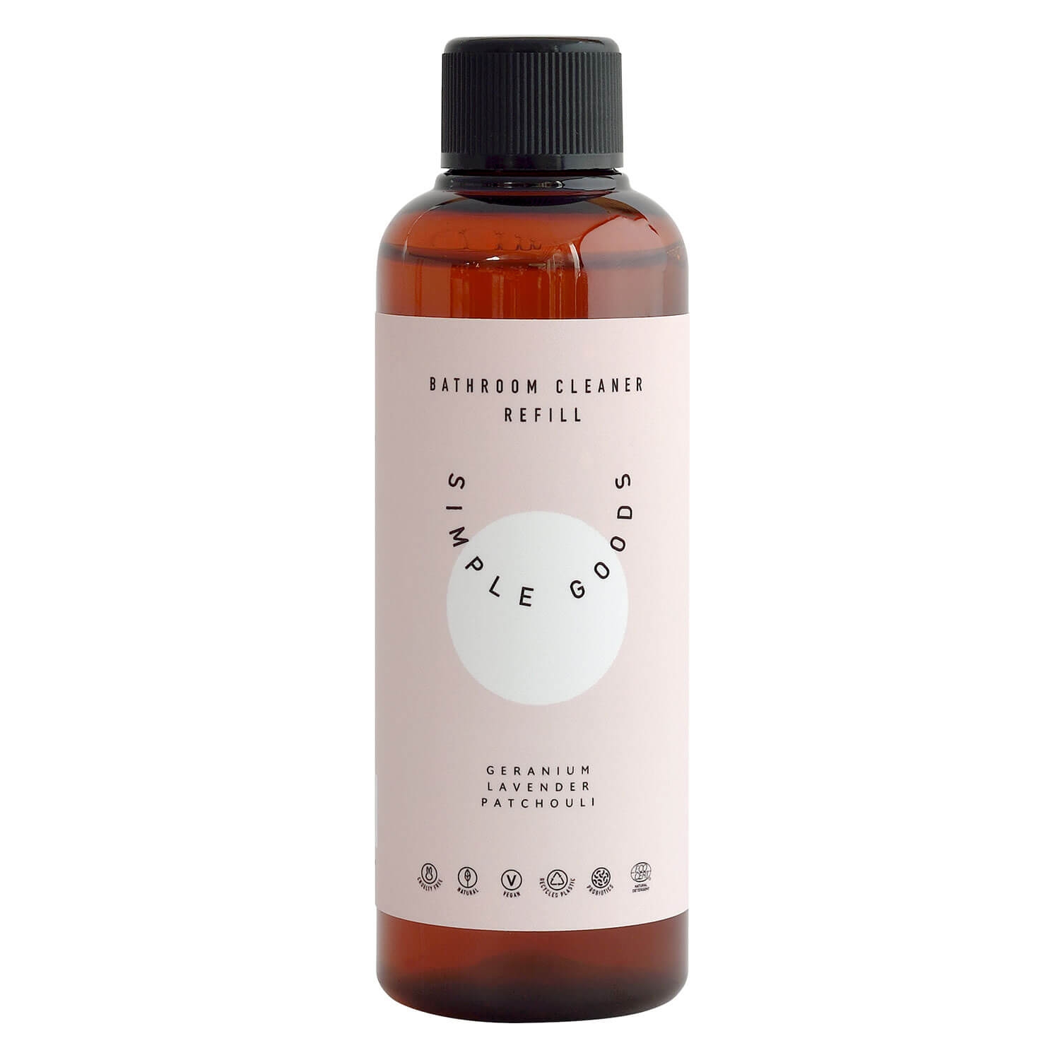 Product image from SIMPLE GOODS - Refill Bath Cleaner Geranium, Lavender, Patchouli