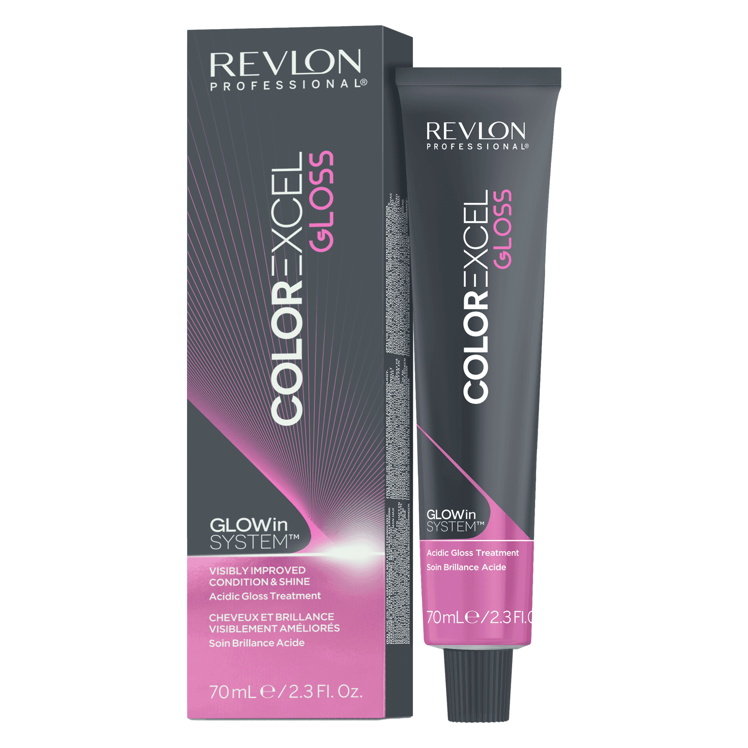Revlonissimo - Color Excel Gloss Acidic Gloss Treatment Blond Moyen Cendré Intense