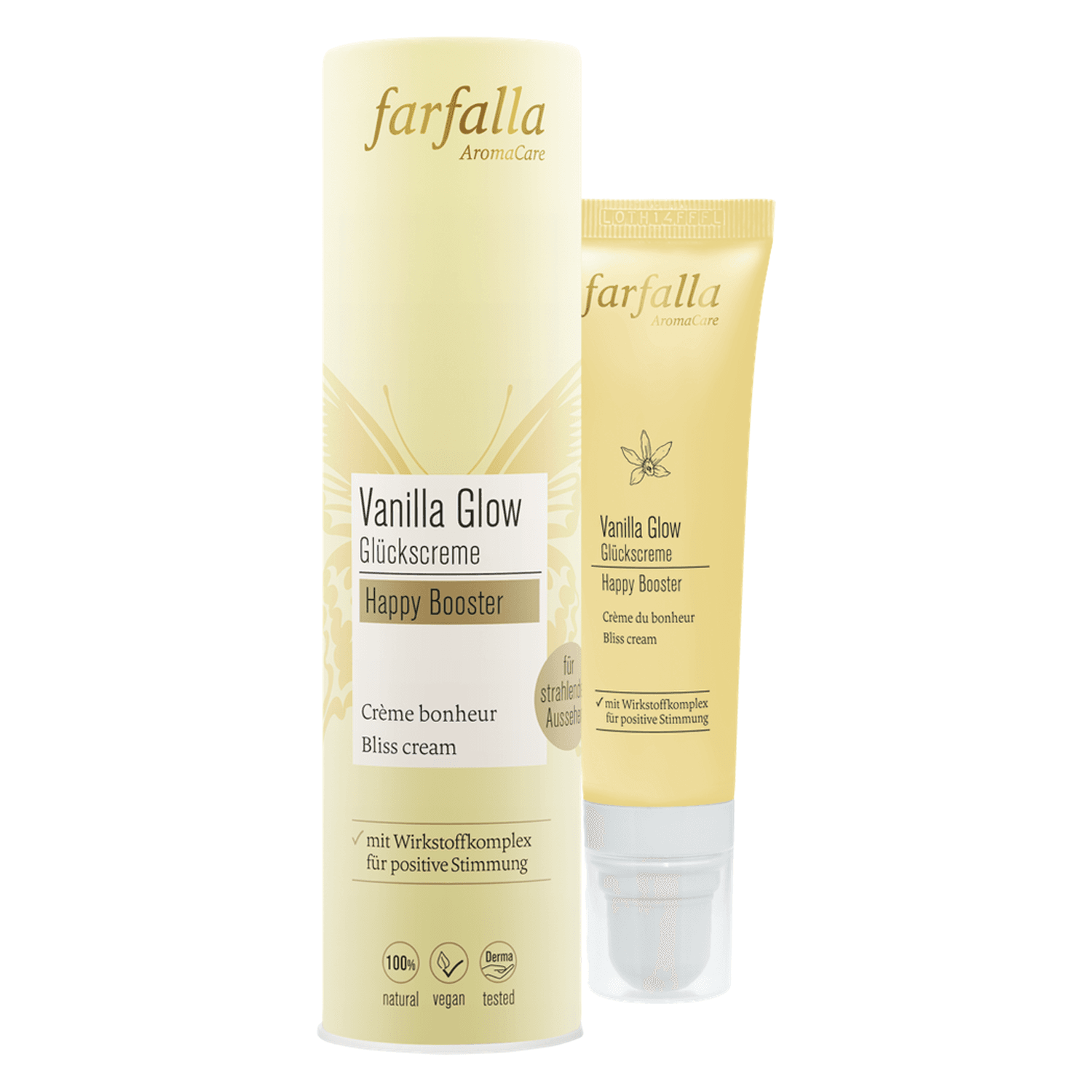 Farfalla Care - Happy Booster Vanilla Glow Cream