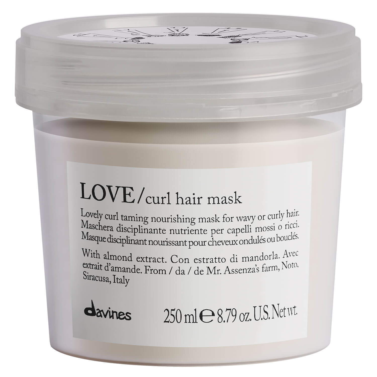 Produktbild von Essential Haircare - LOVE Curl Hair Mask