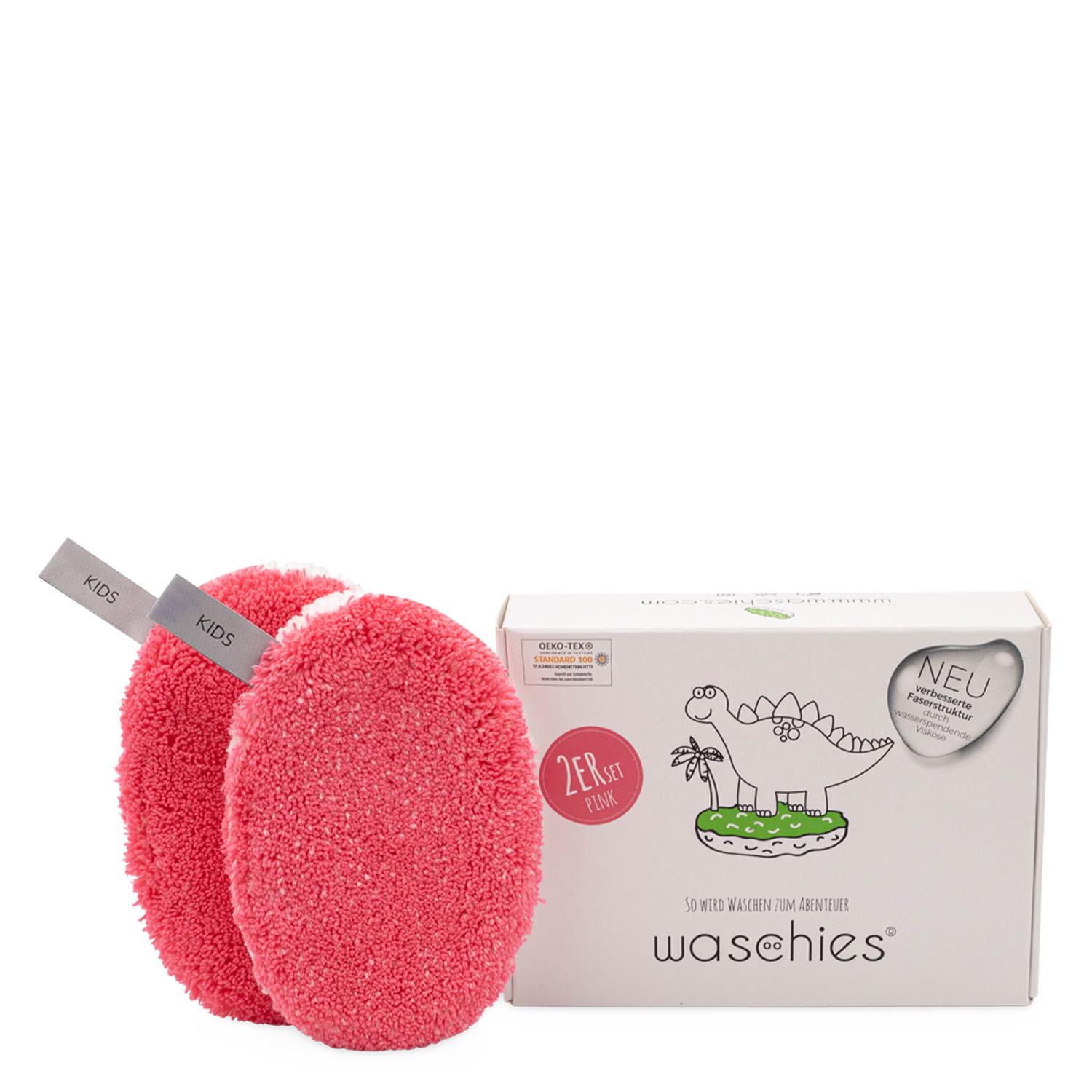 Waschies Kidsline - wash pads for babies and kids Pink