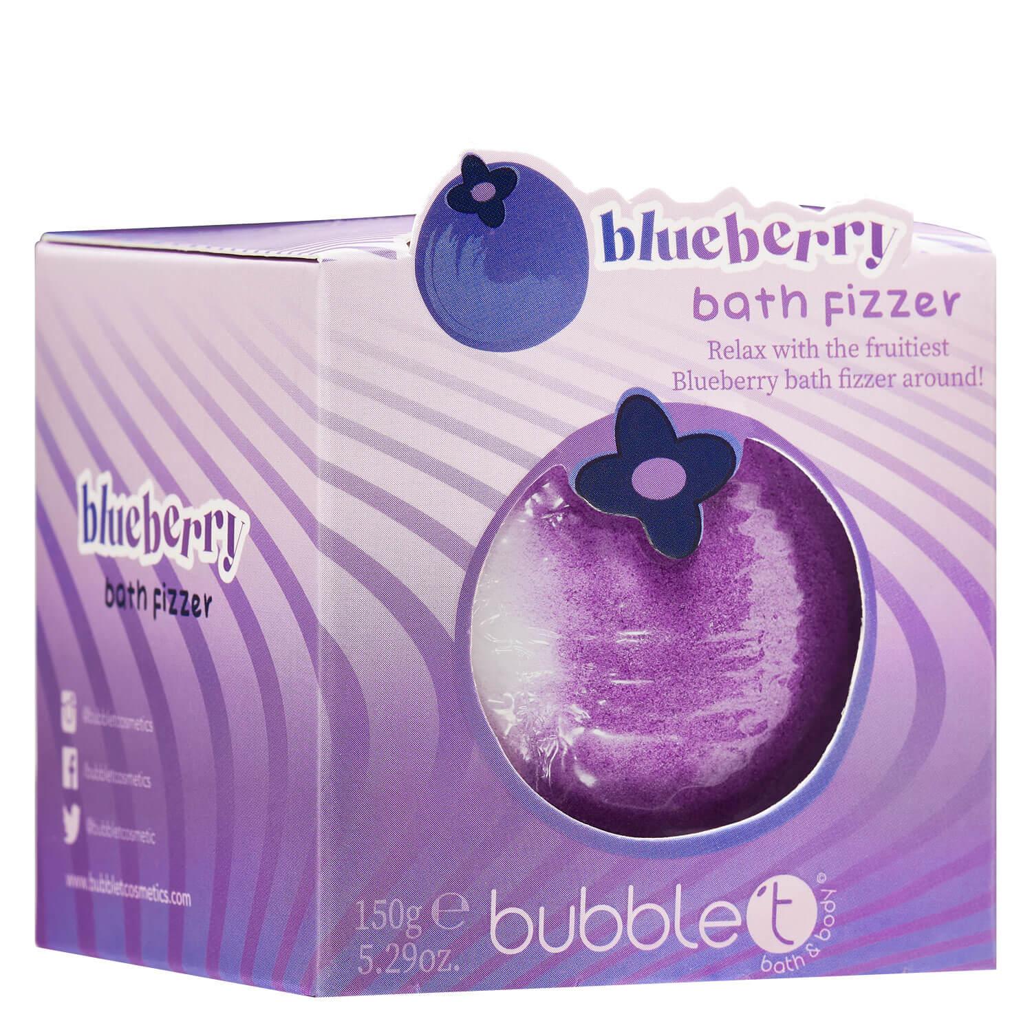 bubble t - Blueberry Bath Fizzer