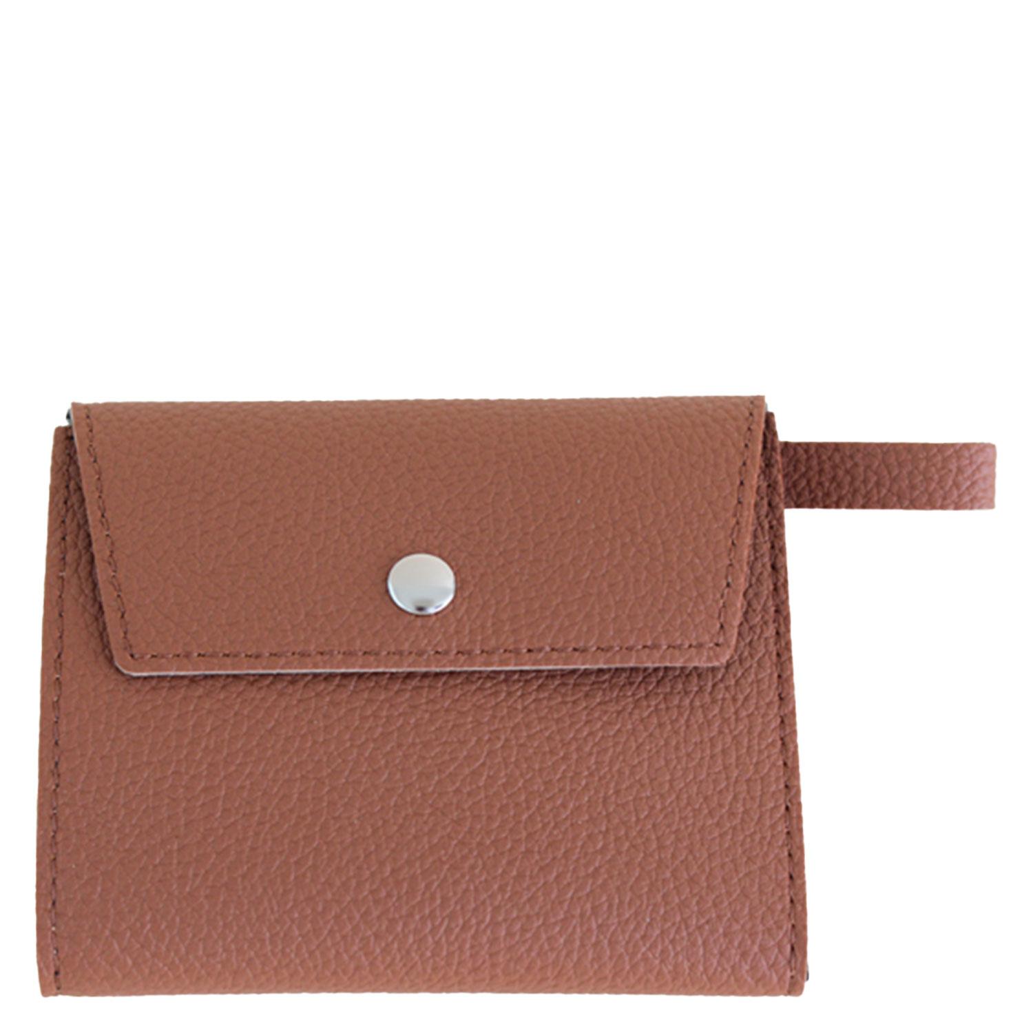 CARRY & CO. - Mask Etui in Veggy Leather Brown