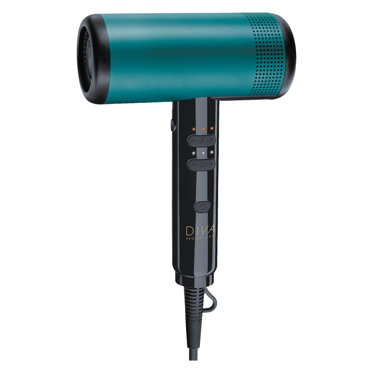 Diva - Pro Styling Atmos Dryer Sleeve Teal Bay