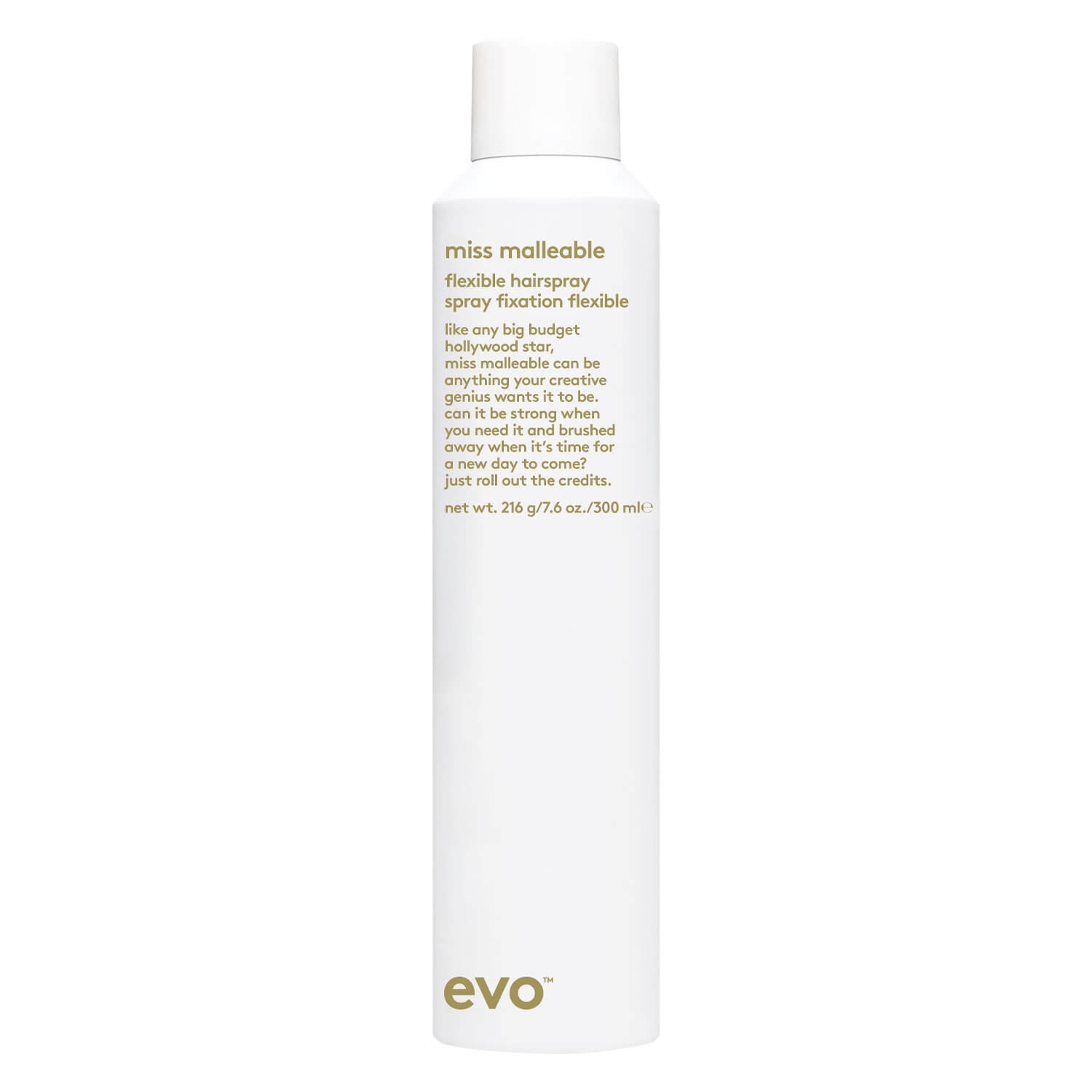 Product image from evo style - miss malleable flexible hairspray