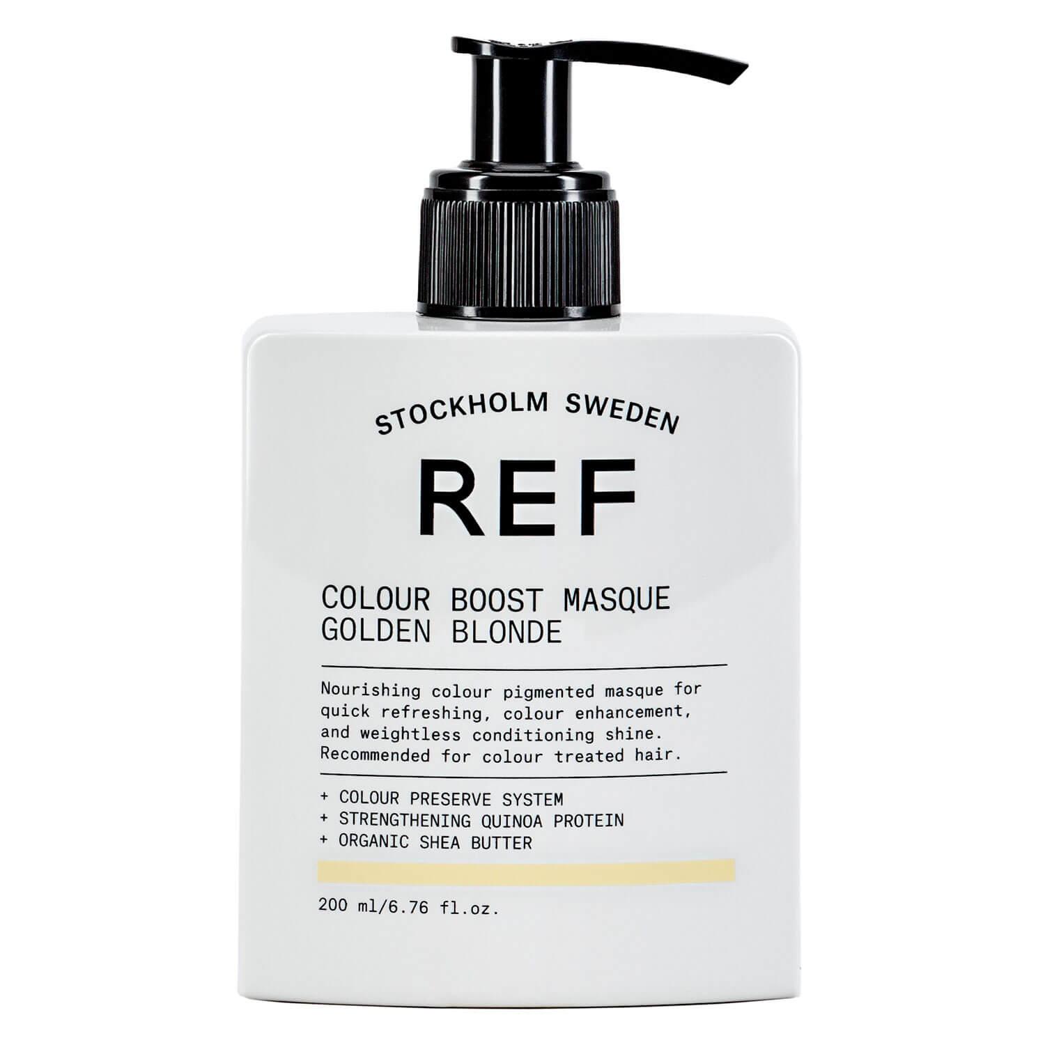 REF Treatment - Colour Boost Masque Golden Blonde