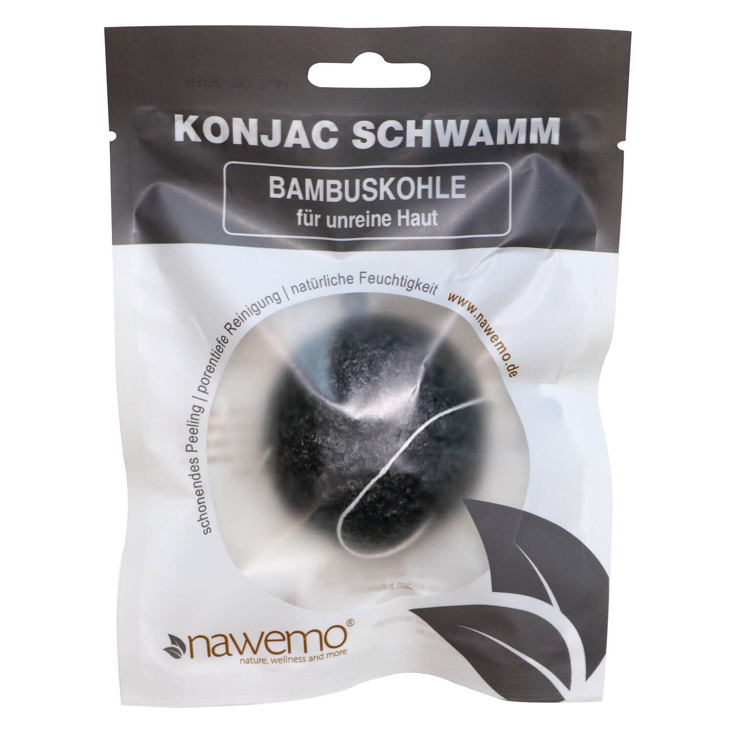 Product image from nawemo - Konjac Schwamm BAMBUSKOHLE