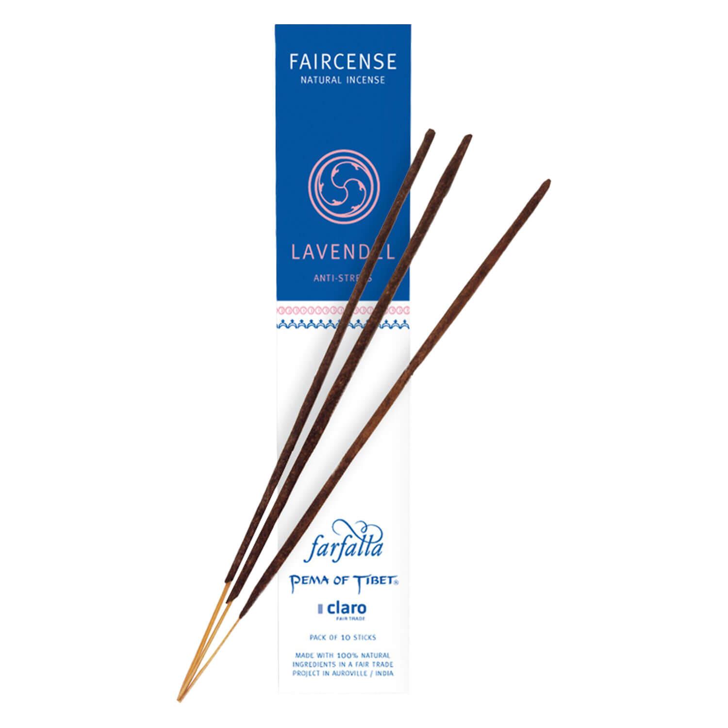 Farfalla Räucherstäbchen - Lavender/Anti-Stress - Faircense Incense Sticks