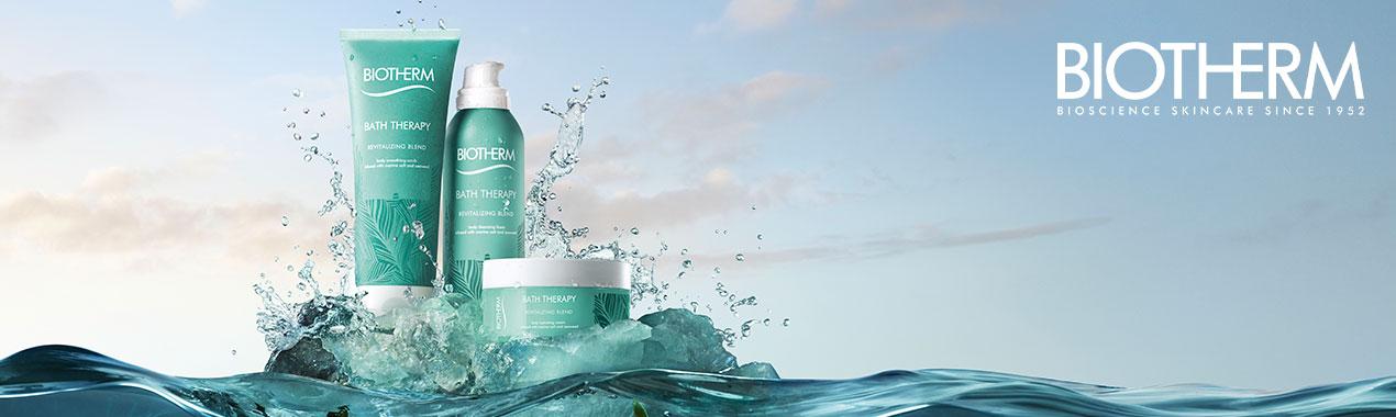 Brand banner from BIOTHERM