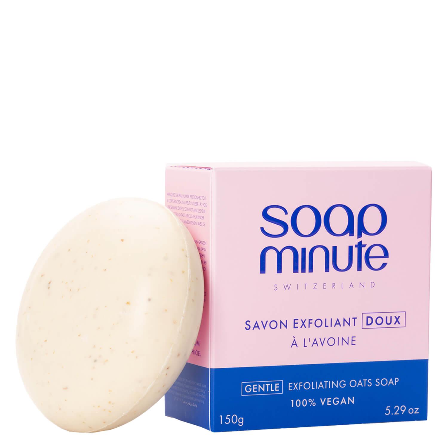 soapminute - Sanfte Peeling-Seife mit Hafer