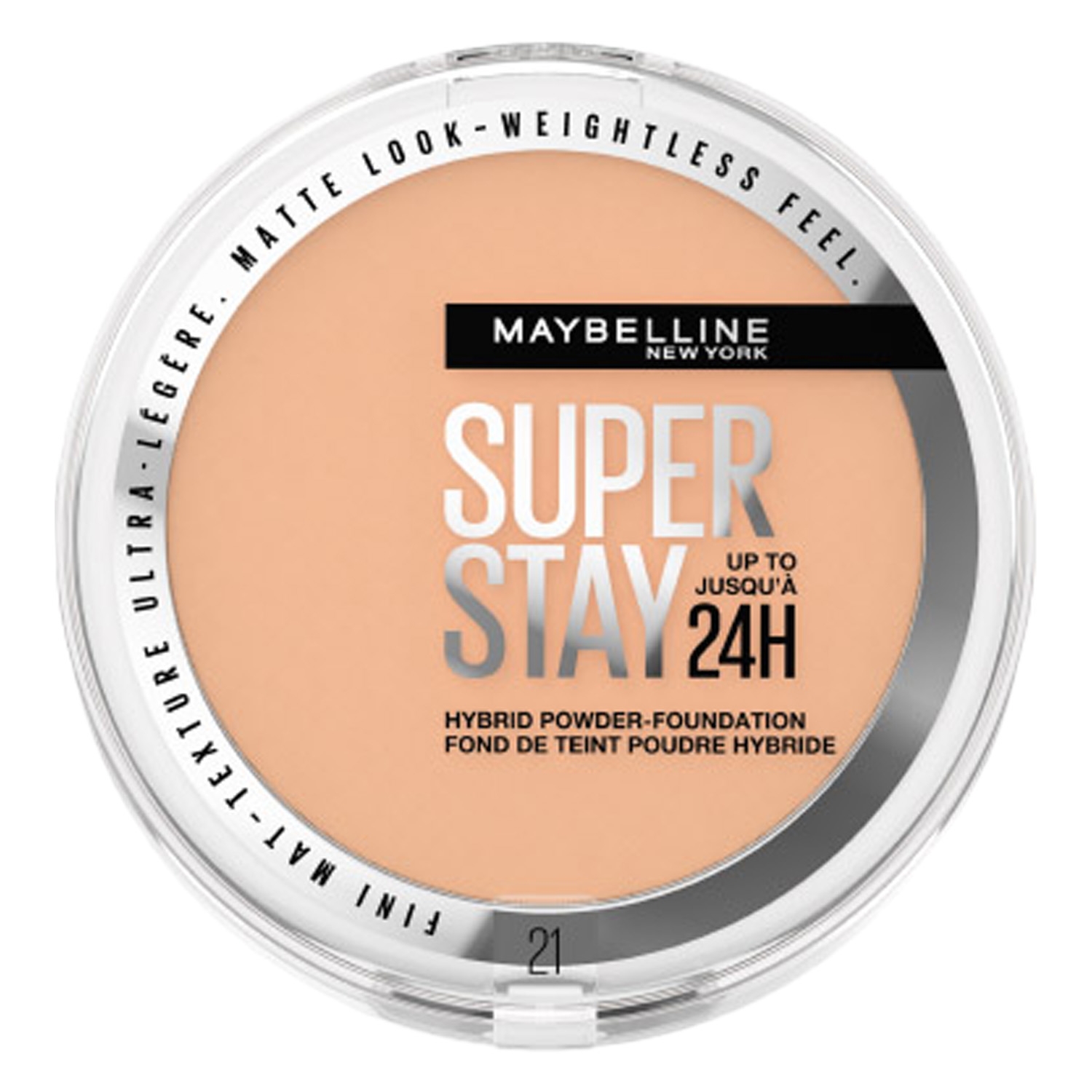 Produktbild von Maybelline NY Teint - Super Stay Hybrides Puder Make-Up Nr. 21 Nude Beige