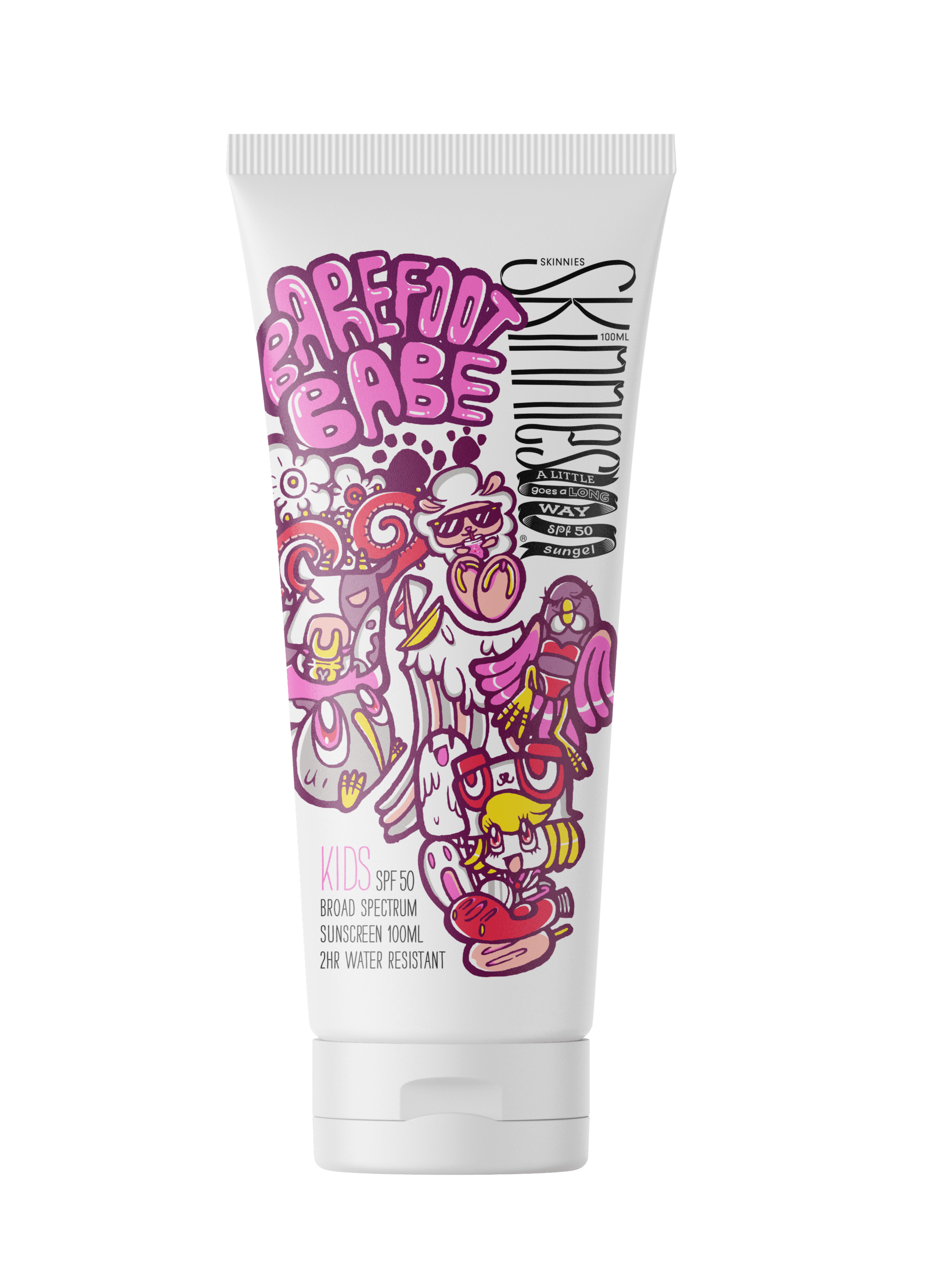 Product image from Skinnies - Sonnengel Kids Barefoot Babe SPF50