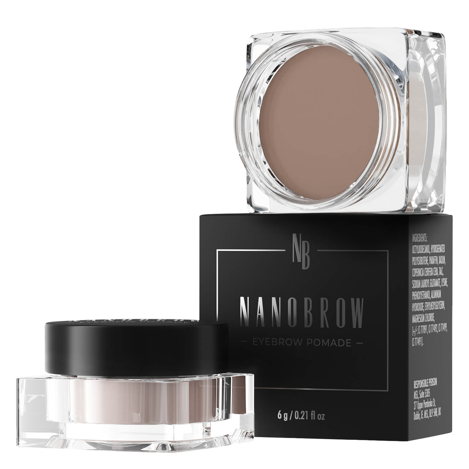 Produktbild von Nanobrow - Eyebrow Pomade Medium Brown