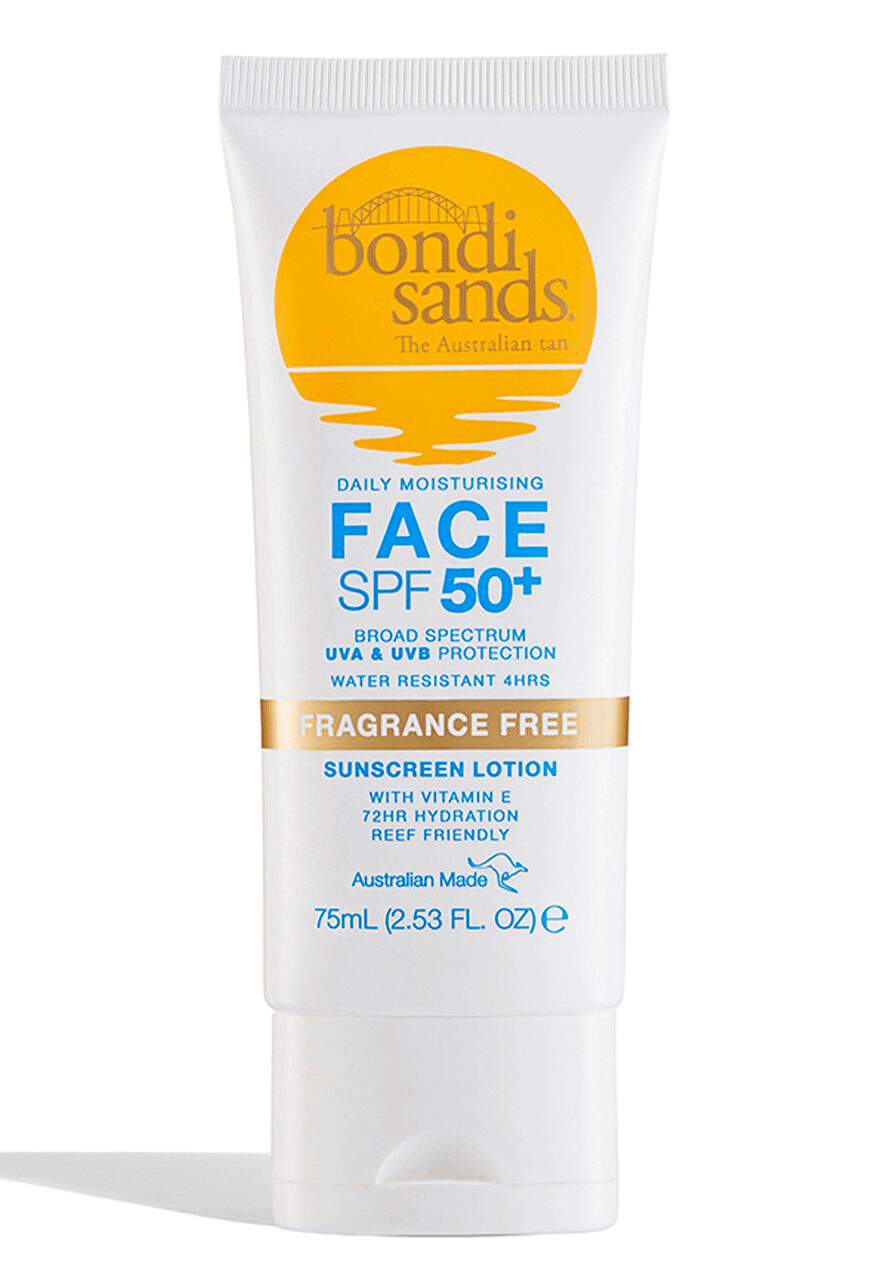 SPF50+ Fragrance Free - Bondi Sands SPF 50+ Fragrance Free Face Sunscreen