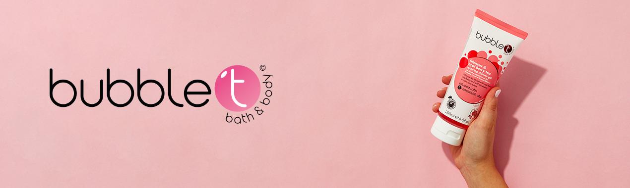 Brand banner from bubble t